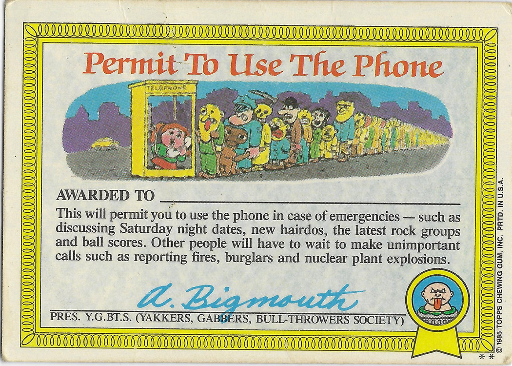 Back of Bugged Bert #11b