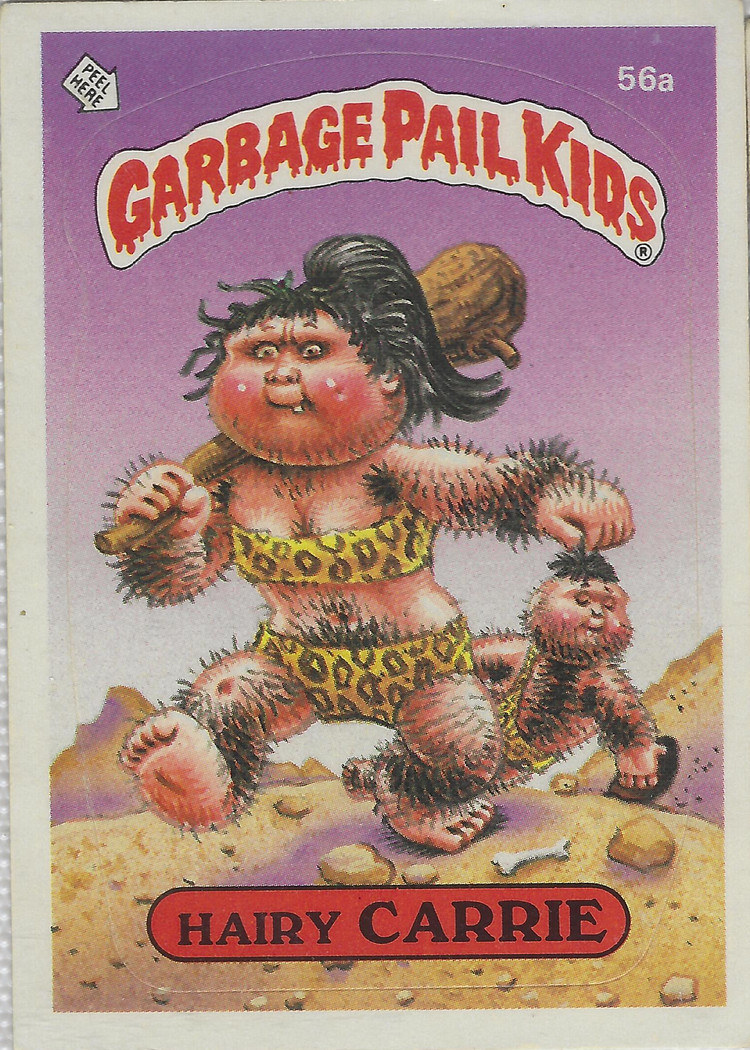 Front of Hairy Carrie #56a